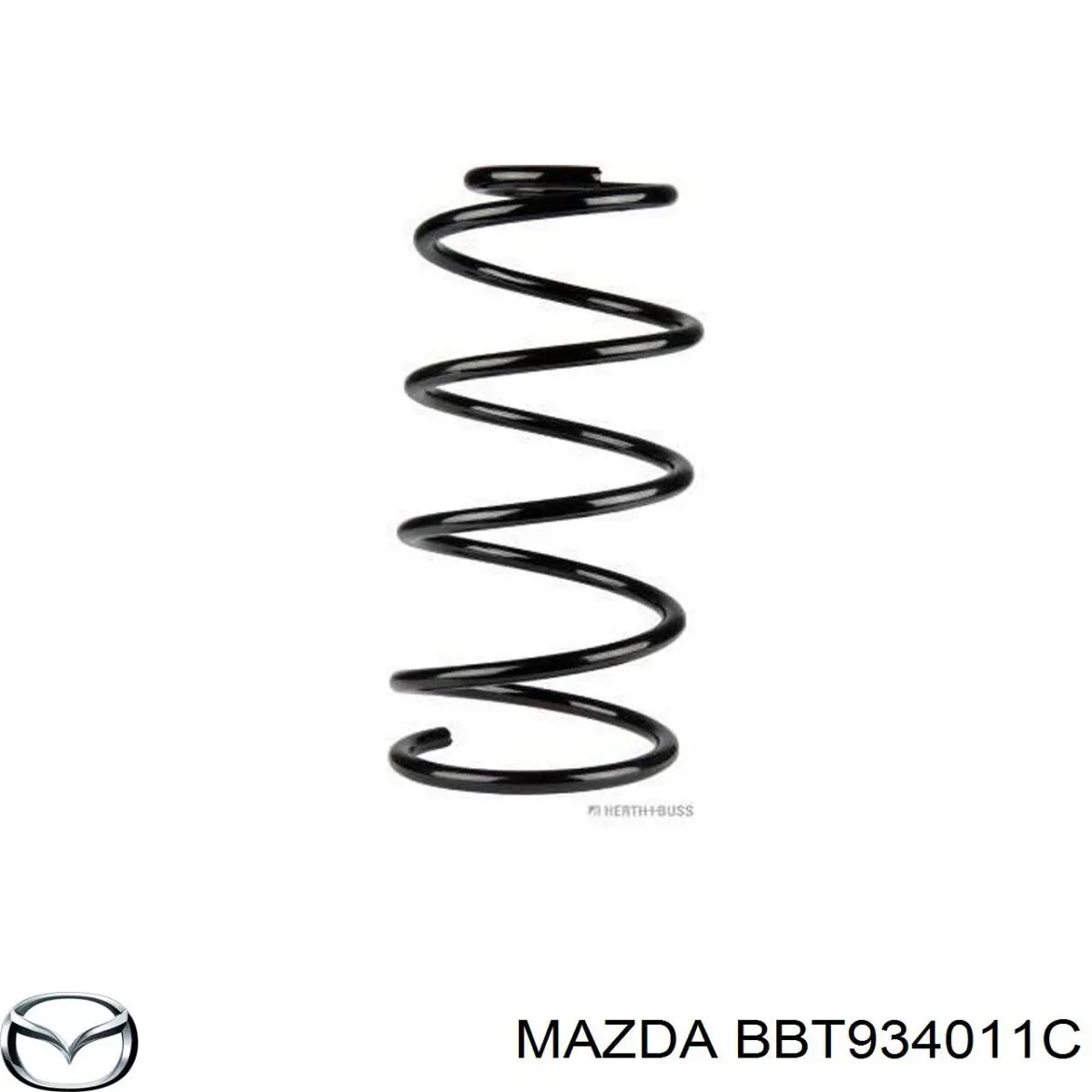 Пружина передня Mazda BBT934011C ціна, від 30.40 USD