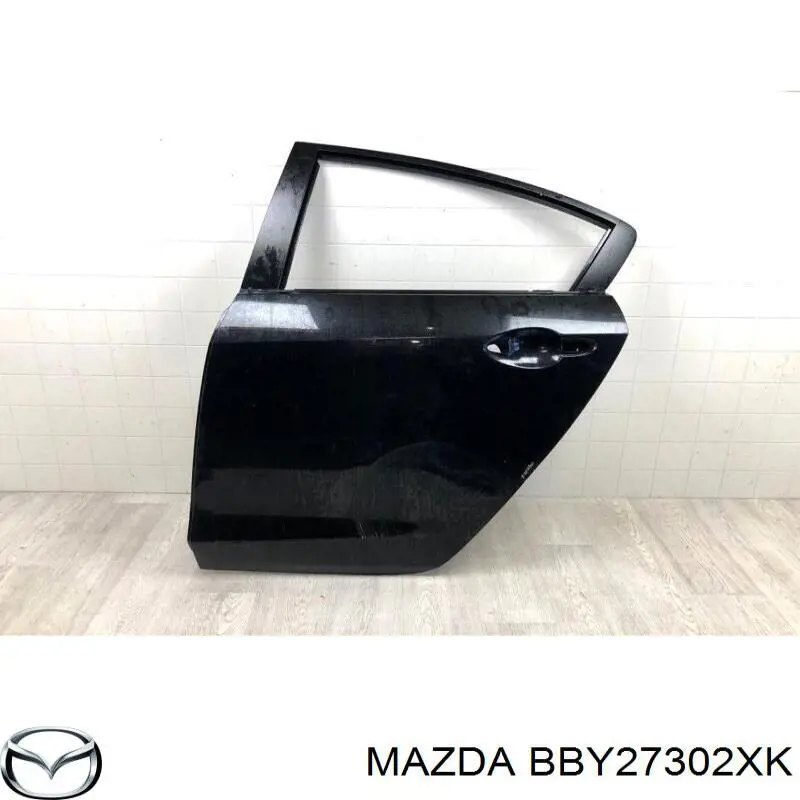 BBY27302XA Mazda Двері пасажирськи задні ліві