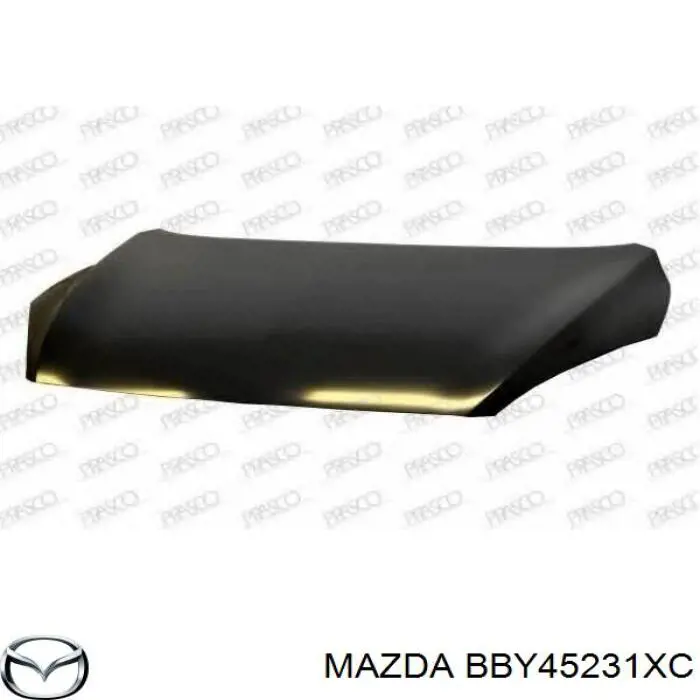 Капот на Mazda 3 BL