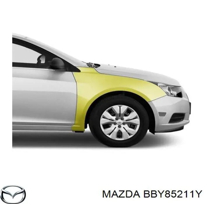 4542022 Polcar Крило переднє праве
