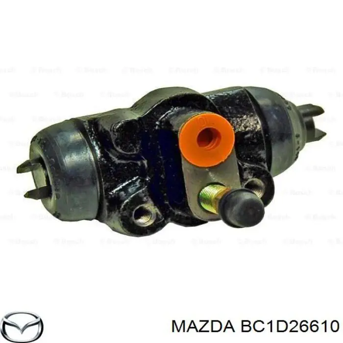 Циліндр гальмівний колісний/робітник, задній Mazda BC1D26610 ціна, від 8.90 USD