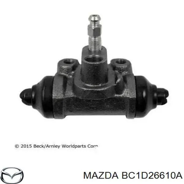 Циліндр гальмівний колісний/робочий, задній Mazda BC1D26610A ціна, від 9.24 USD