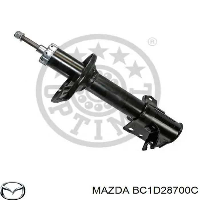 Амортизатор задній, правий Mazda BC1D28700C ціна, від 46.38 USD