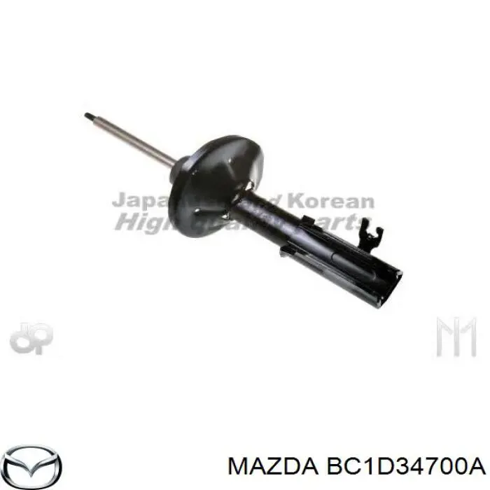 BC1D34700A Mazda амортизатор передній, правий