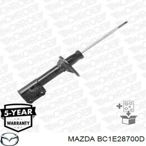 Амортизатор задній, правий Mazda BC1E28700D ціна, від 46.85 USD