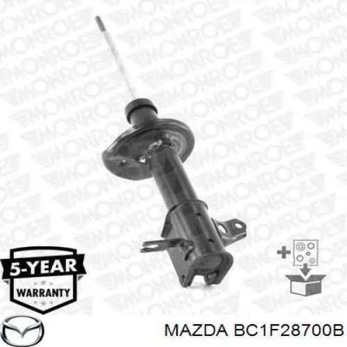 BC1F28700B Mazda амортизатор задній, правий