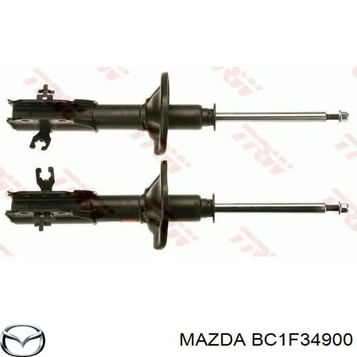 BC1F34900 Mazda амортизатор передній, лівий
