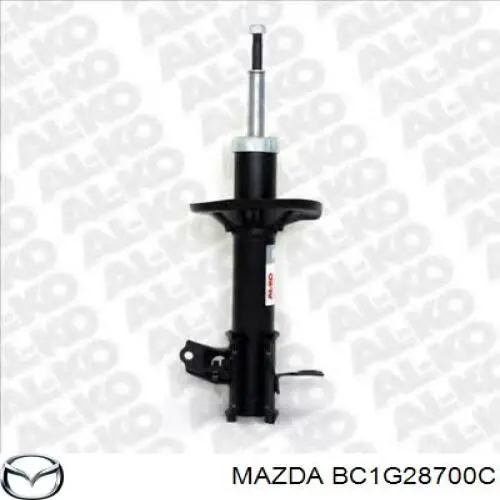 BC1G28700C Mazda Амортизатор задній, правий