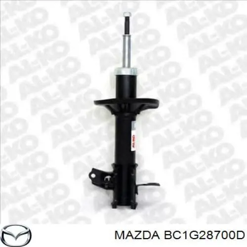 BC1G28700D Mazda амортизатор задній, правий