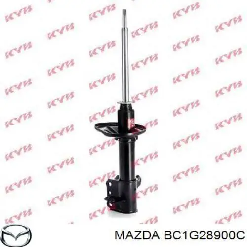 Амортизатор задній, лівий Mazda BC1G28900C ціна, від 48.11 USD