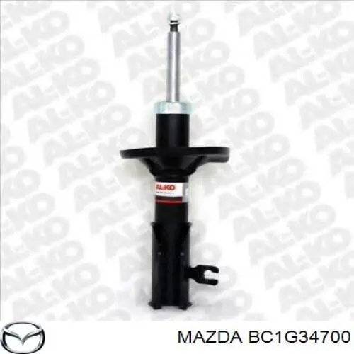 Купити BC1G34700 Mazda Амортизатор передній, правий