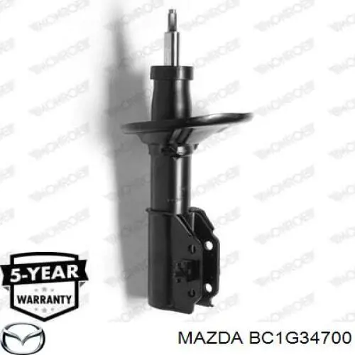 Амортизатор передній, правий Mazda BC1G34700 ціна, від 39.21 USD