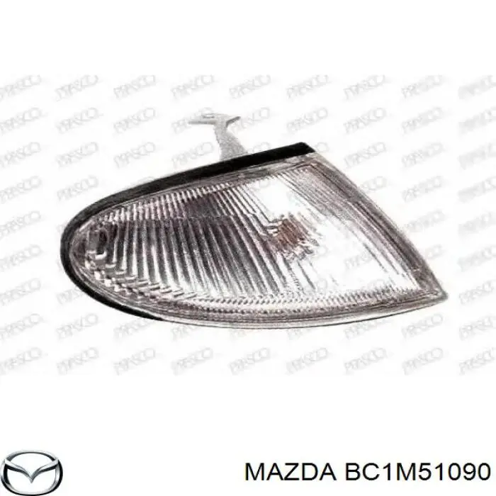 Габарит передній правий Mazda BC1M51090 ціна, від 9.48 USD