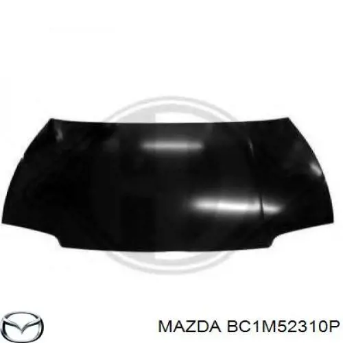 Автозапчасть/323 капот (4 дв) на Mazda 323 P V 