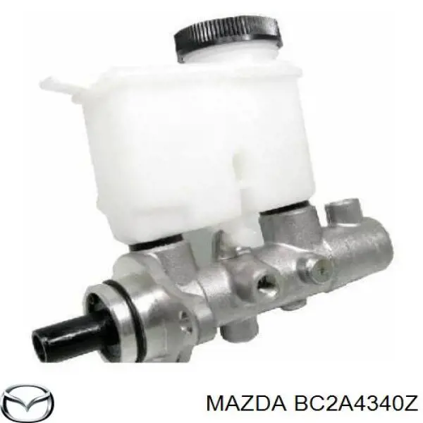 BC2A4340Z Mazda Циліндр гальмівний, головний