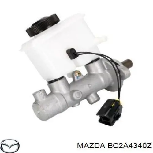 Головний гальмівний циліндр BC2A4340Z Mazda