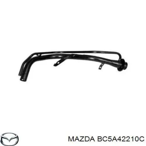 Шланг заливної горловини, паливного бака Mazda 323 100 5 (BA) (Мазда 323)
