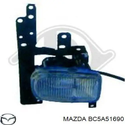 Фара, ліва на Mazda 323 C V BA