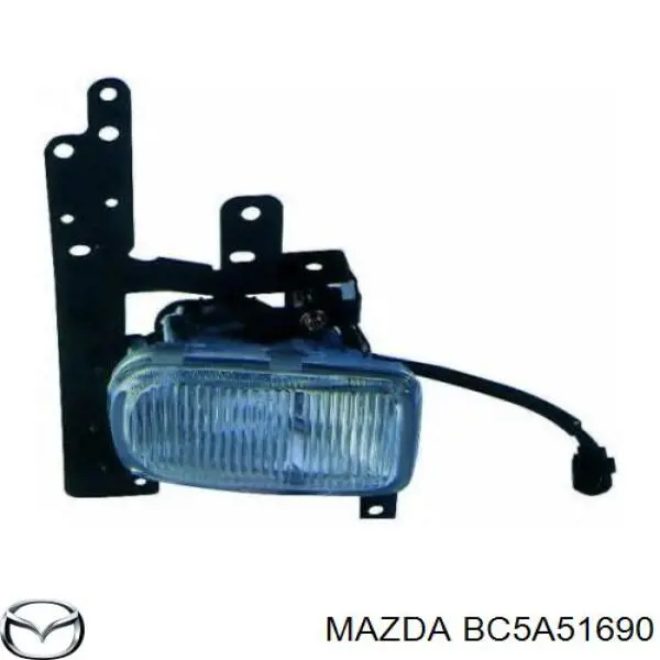 Фара протитуманна, ліва Mazda 323 S 5 (BA) (Мазда 323)