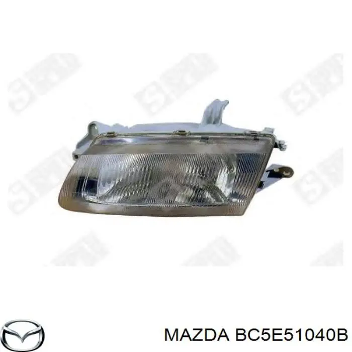 Фара ліва BC5E51040B Mazda