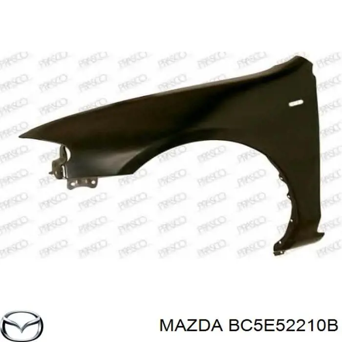 Крило переднє ліве Mazda 323 S 5 (BA) (Мазда 323)