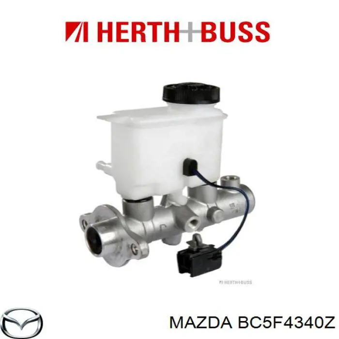 Купити BC5F4340Z Mazda Головний гальмівний циліндр