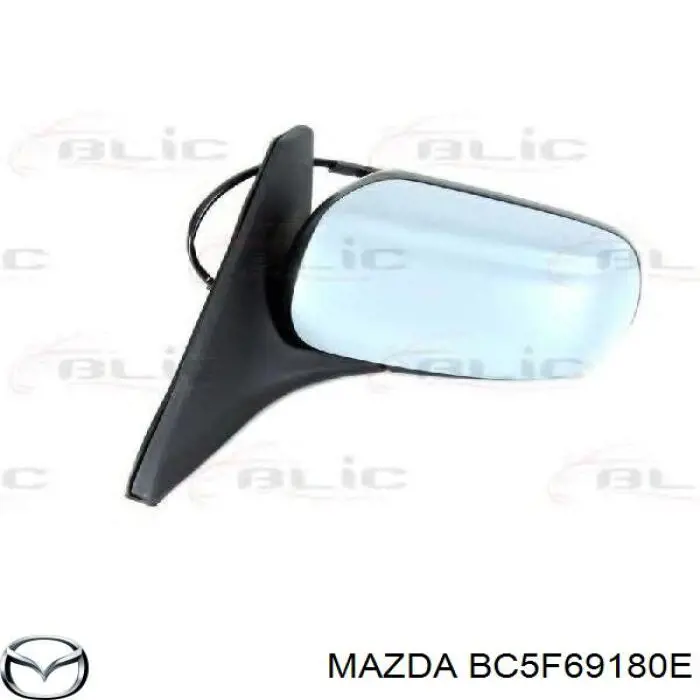 Купити BJ4B69180E Mazda Бічне дзеркало заднього виду ліве