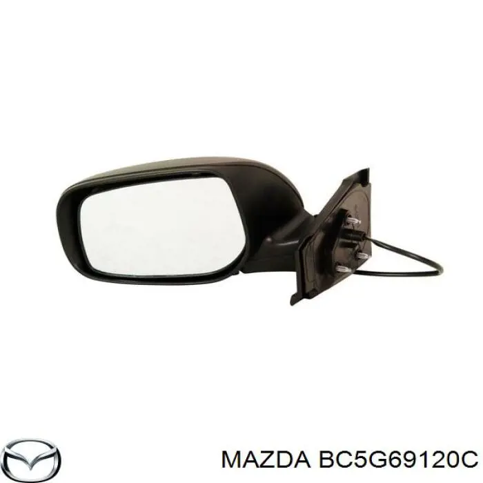 Праве бокове дзеркало Mazda BC5G69120C