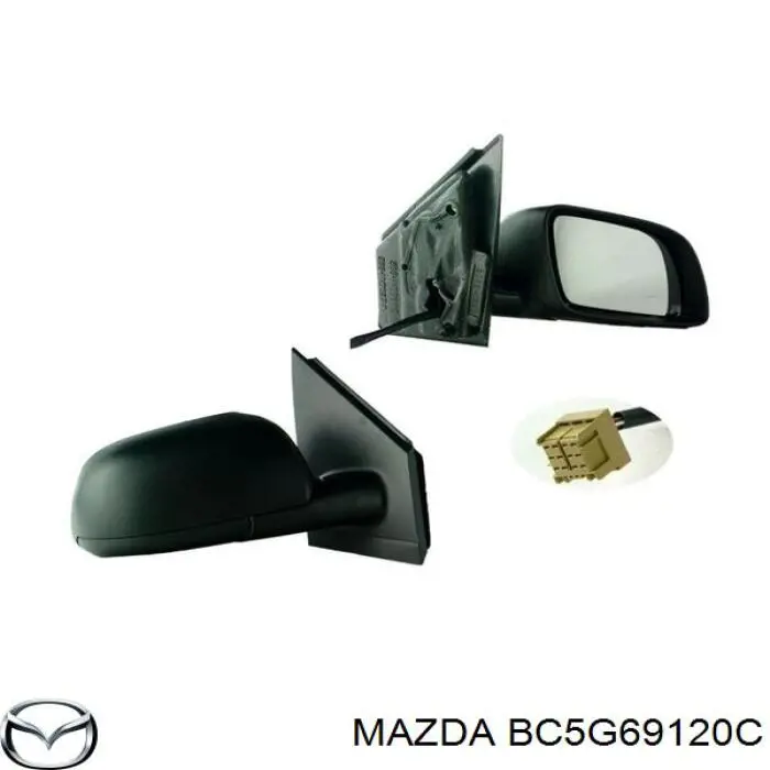 Купити BC5G69120C Mazda Дзеркало праве