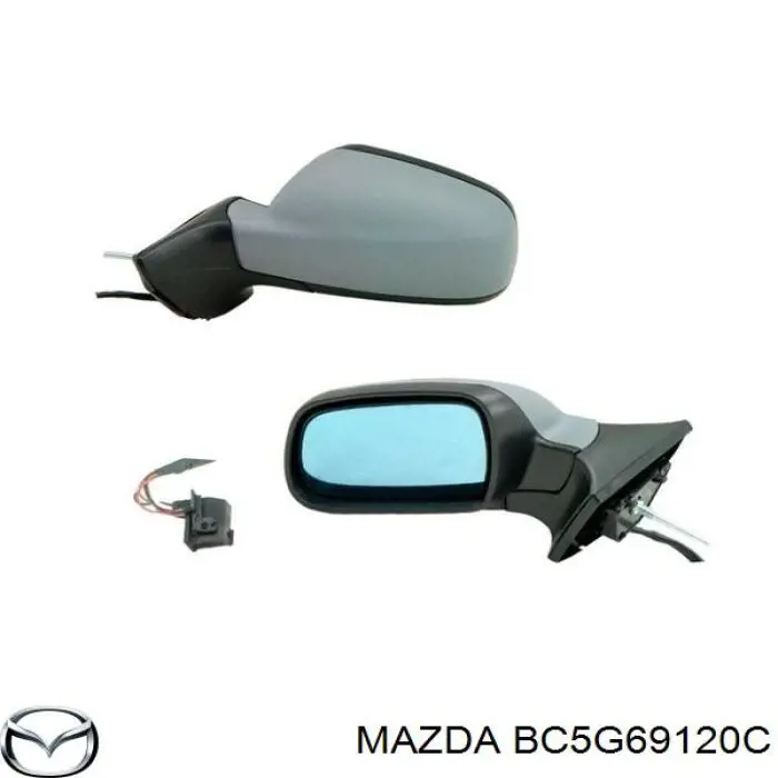 Купити BC5G69120C Mazda Дзеркало праве