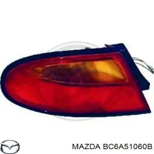 BC6A51060B Mazda Покажчики повороту (передні)