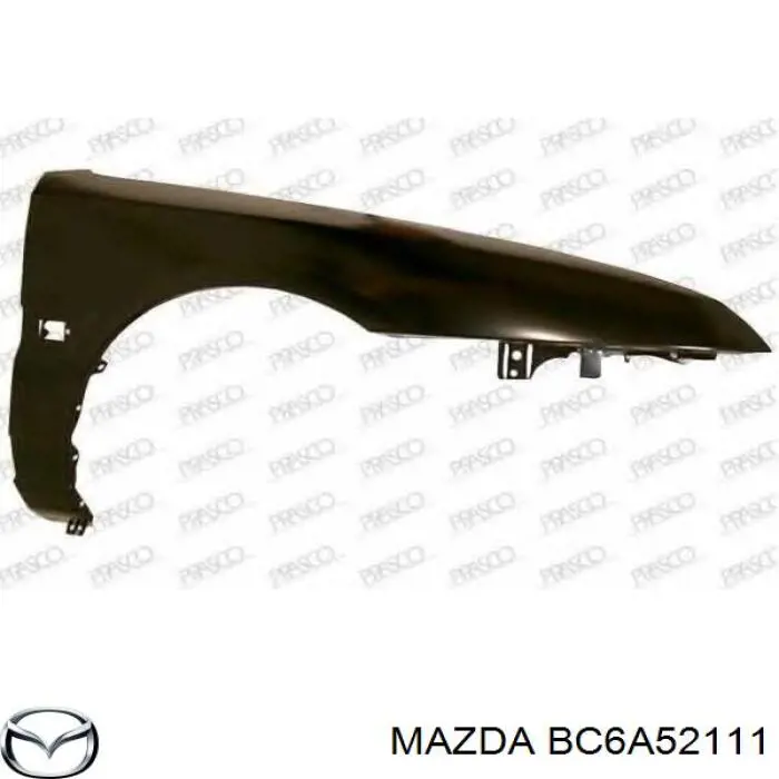 Крило переднє праве Mazda BC6A52111 ціна, від 21.09 USD