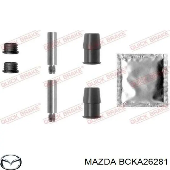 BCKA26281 Mazda Скоба гальмівного заднього супорта