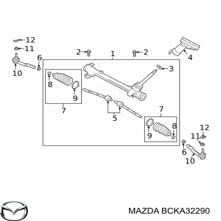  BCKA32290 Mazda