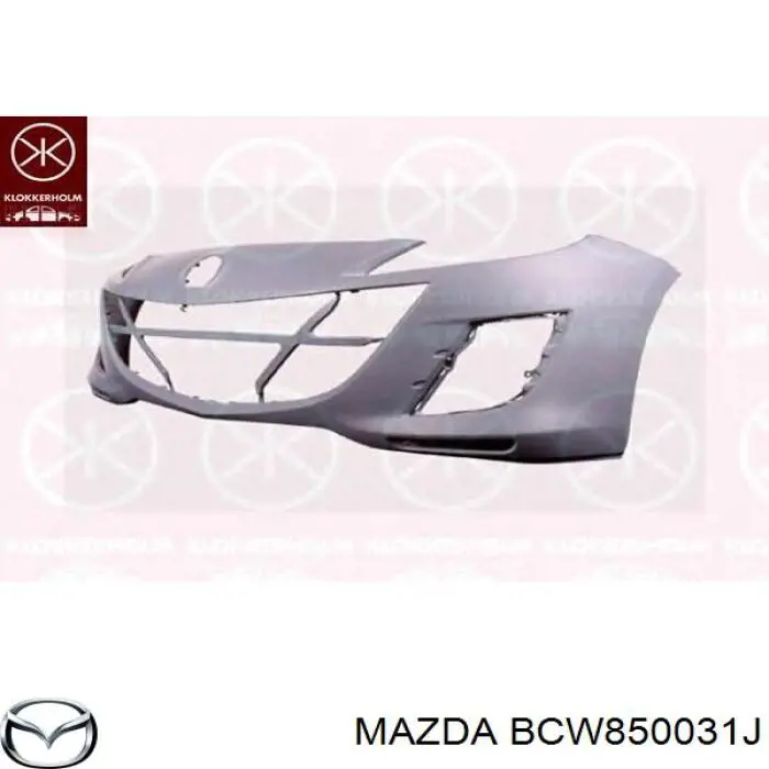 Підсилювач бампера переднього BCW850031J Mazda