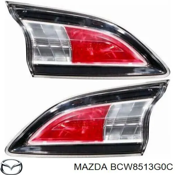 Купити BCW8513G0C Mazda Ліхтар задній лівий, внутрішній