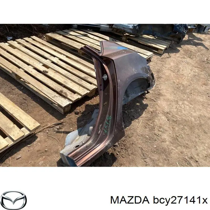Крило заднє Mazda BCY27141X ціна, від 240.71 USD