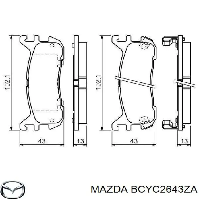 Купити BP12327 Optimal Задні колодки