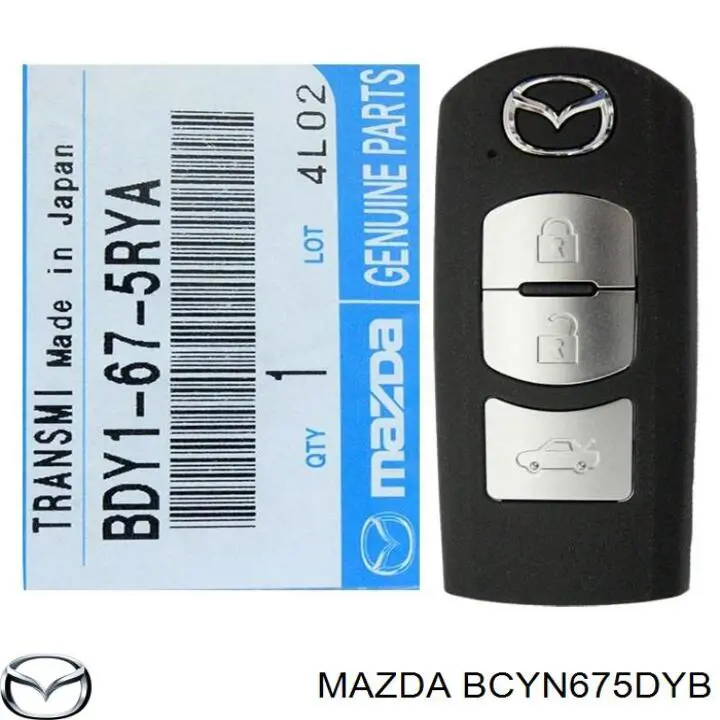 Купити BCYN675DYB Mazda 