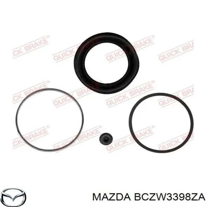 Купити BCZW3398ZA Mazda Супорт гальмівний передній правий