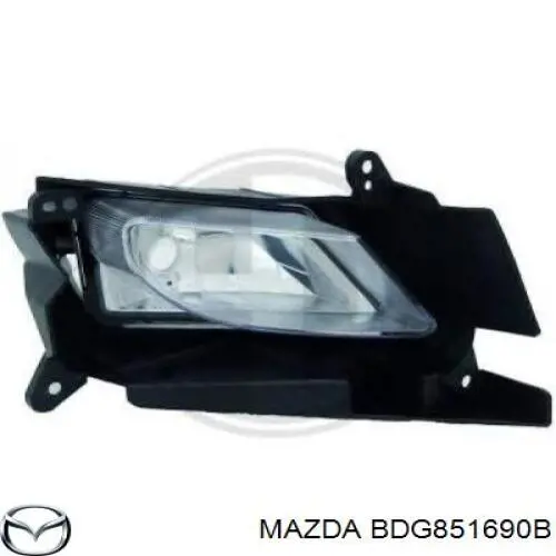 Протитуманка ліва Mazda BDG851690B ціна, від 76.30 USD