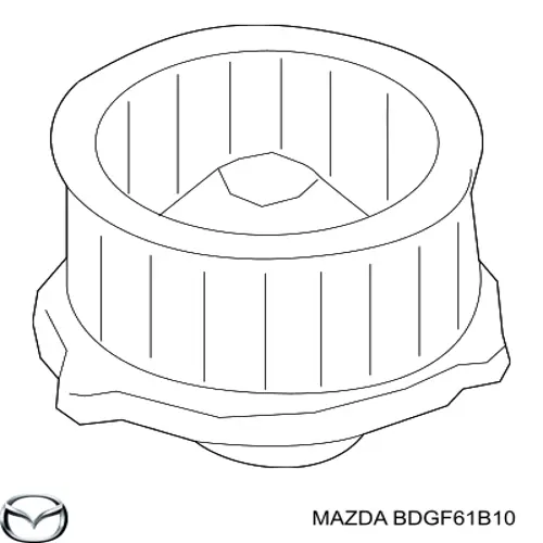 BDGF61B10 Mazda 