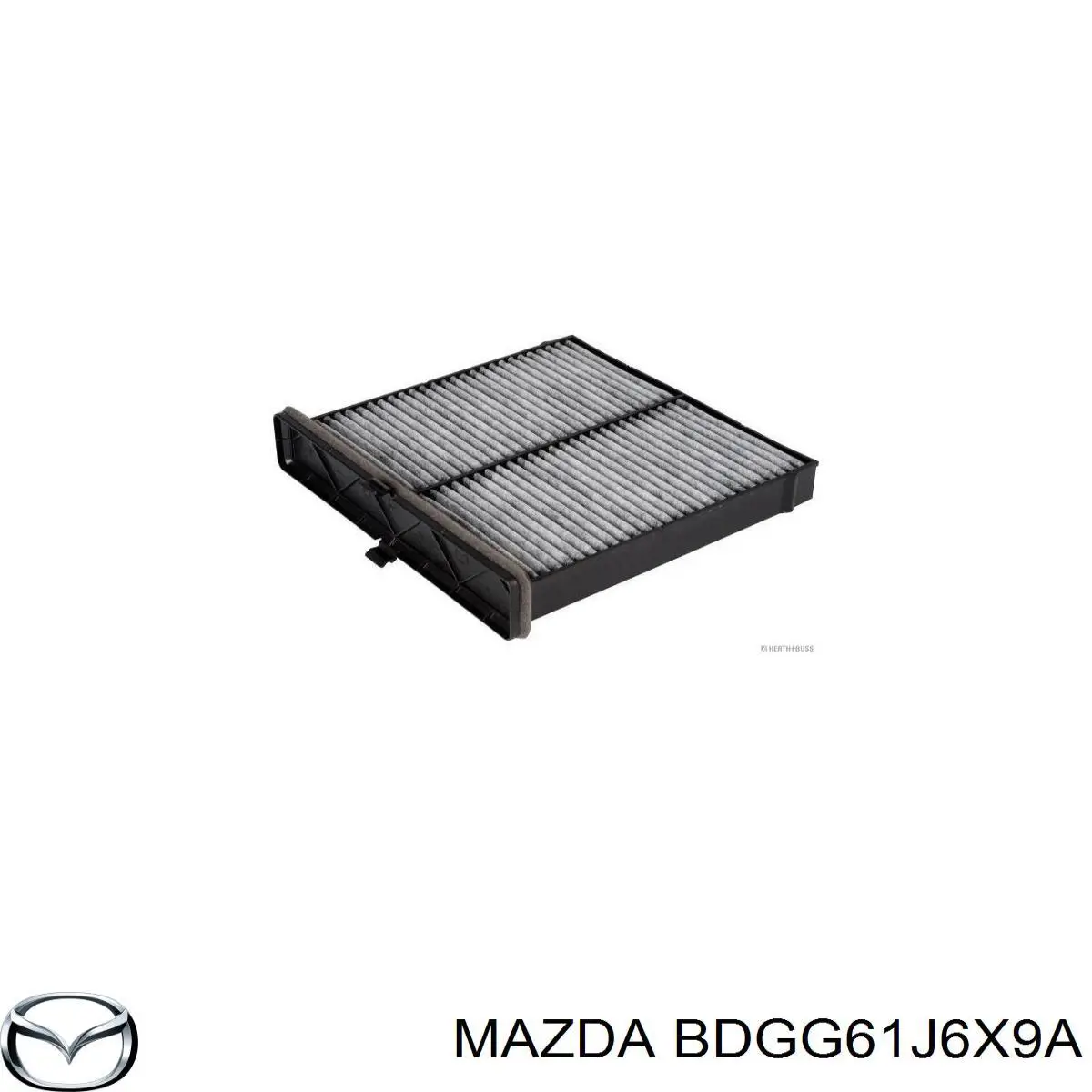 Фільтр салону BDGG61J6X9A Mazda