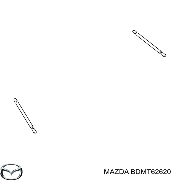 BDMT62620 Mazda Амортизатор кришки багажника / двері 3/5-ї задньої