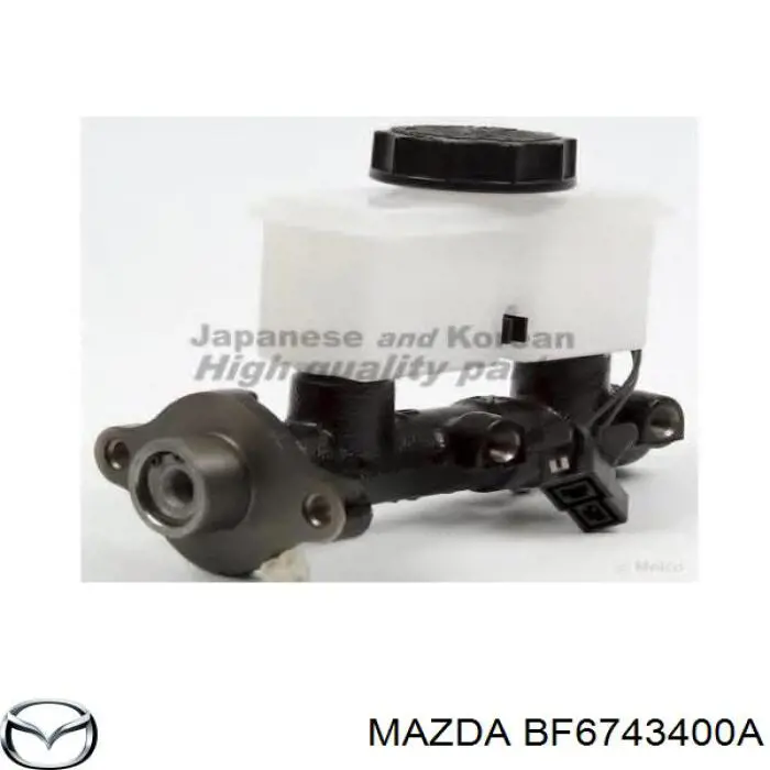 Циліндр гальмівний, головний на Mazda 626 II GC