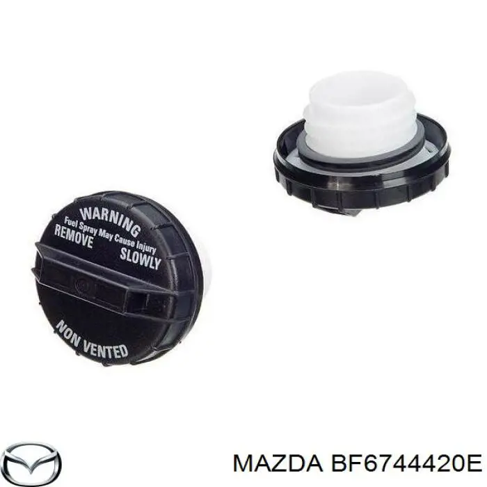 Трос стоянкового гальма задній лівий Mazda B09244420A ціна, від 57.01 USD