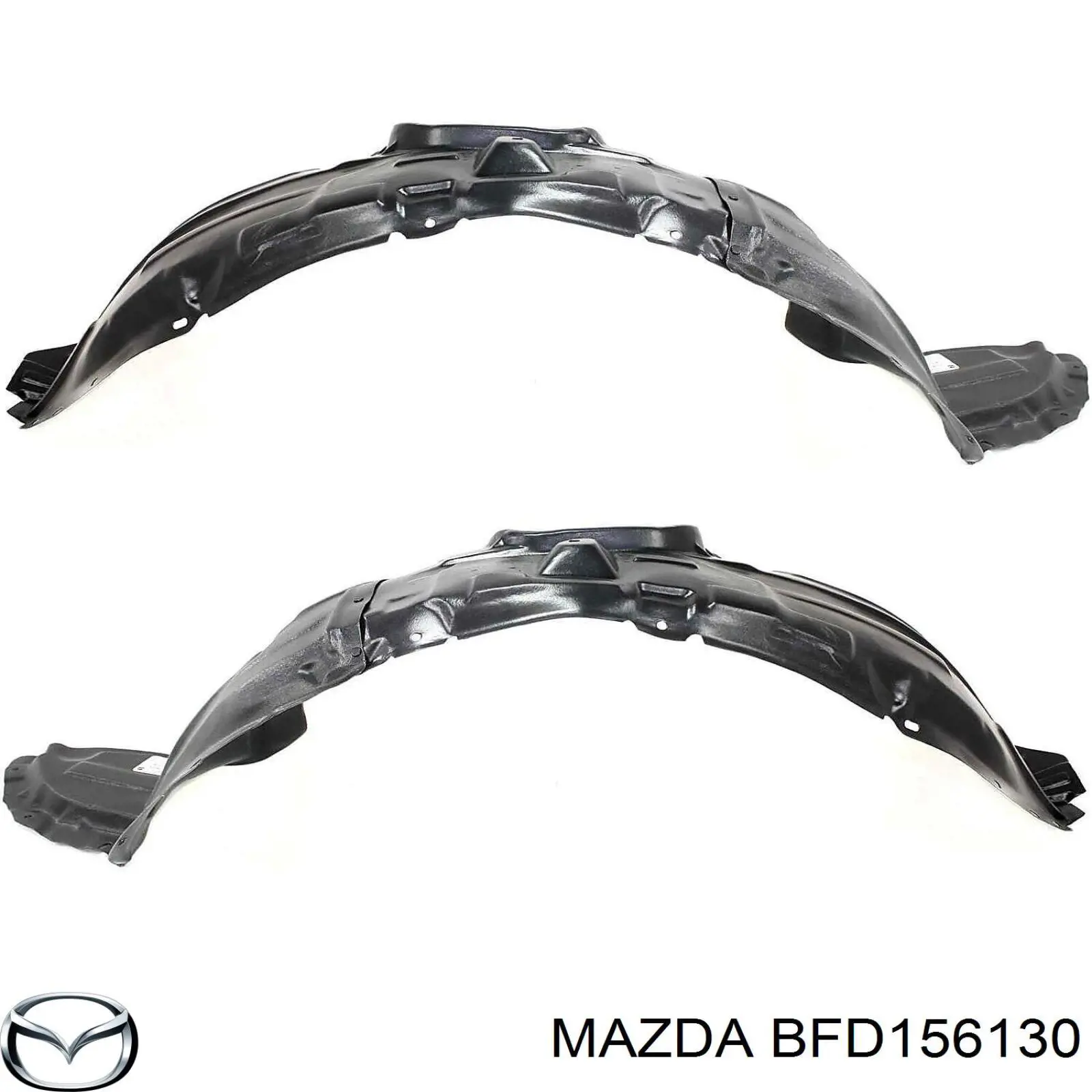 Подкрильнікі переднього крила, правий Mazda BFD156130 ціна, від 13.16 USD