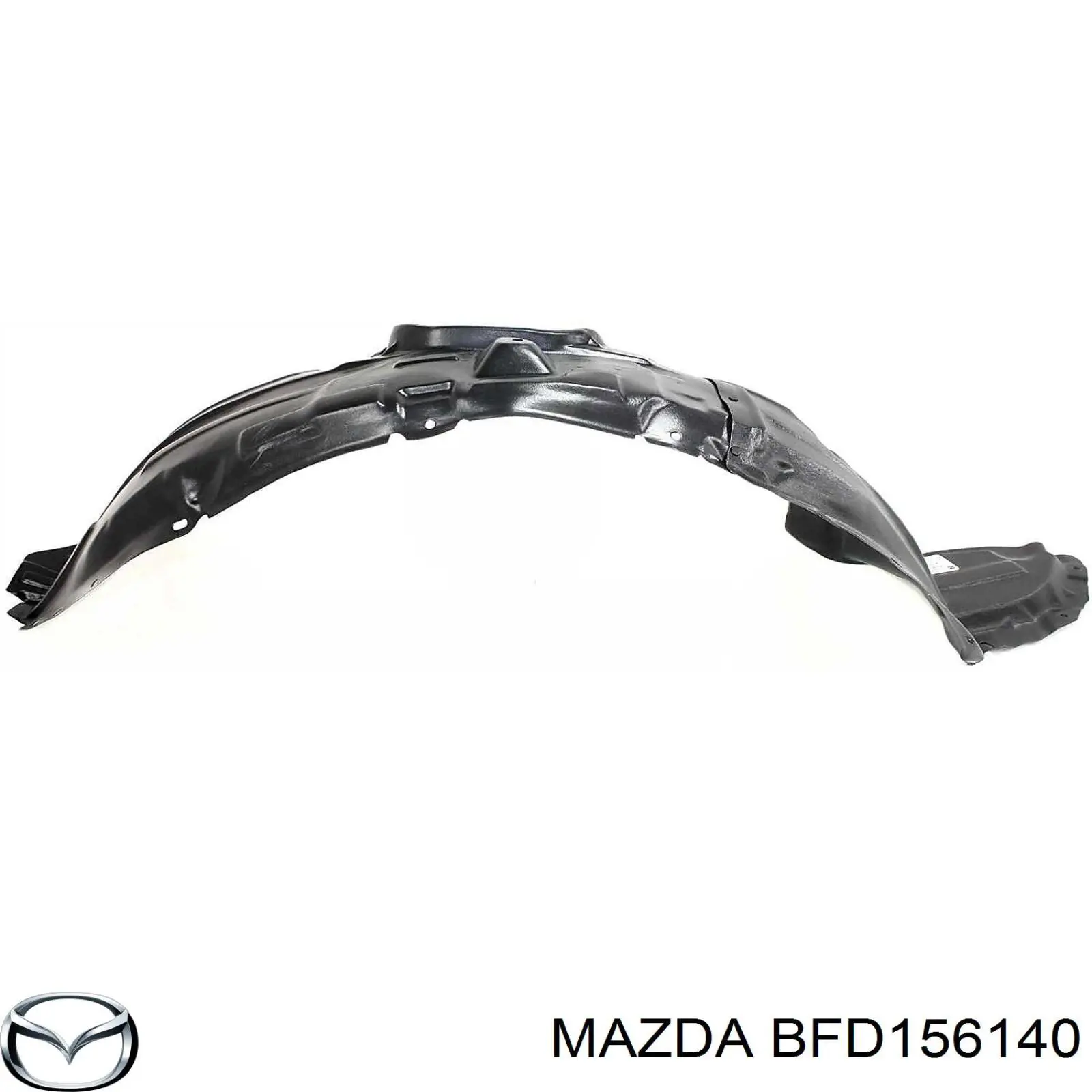 Підкрилок переднього крила, лівий Mazda BFD156140 ціна, від 208.56 USD