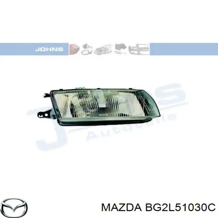 Купити 450810E Polcar Права блок фара