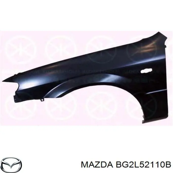 BG2L52110B Mazda Крило переднє праве